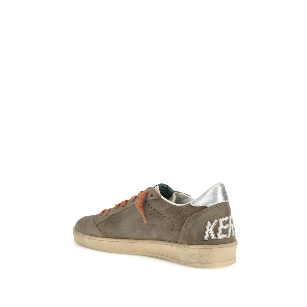 Golden Goose Brown Calf Leather Bos Taurus Athletic Sneakers | Regal Royce