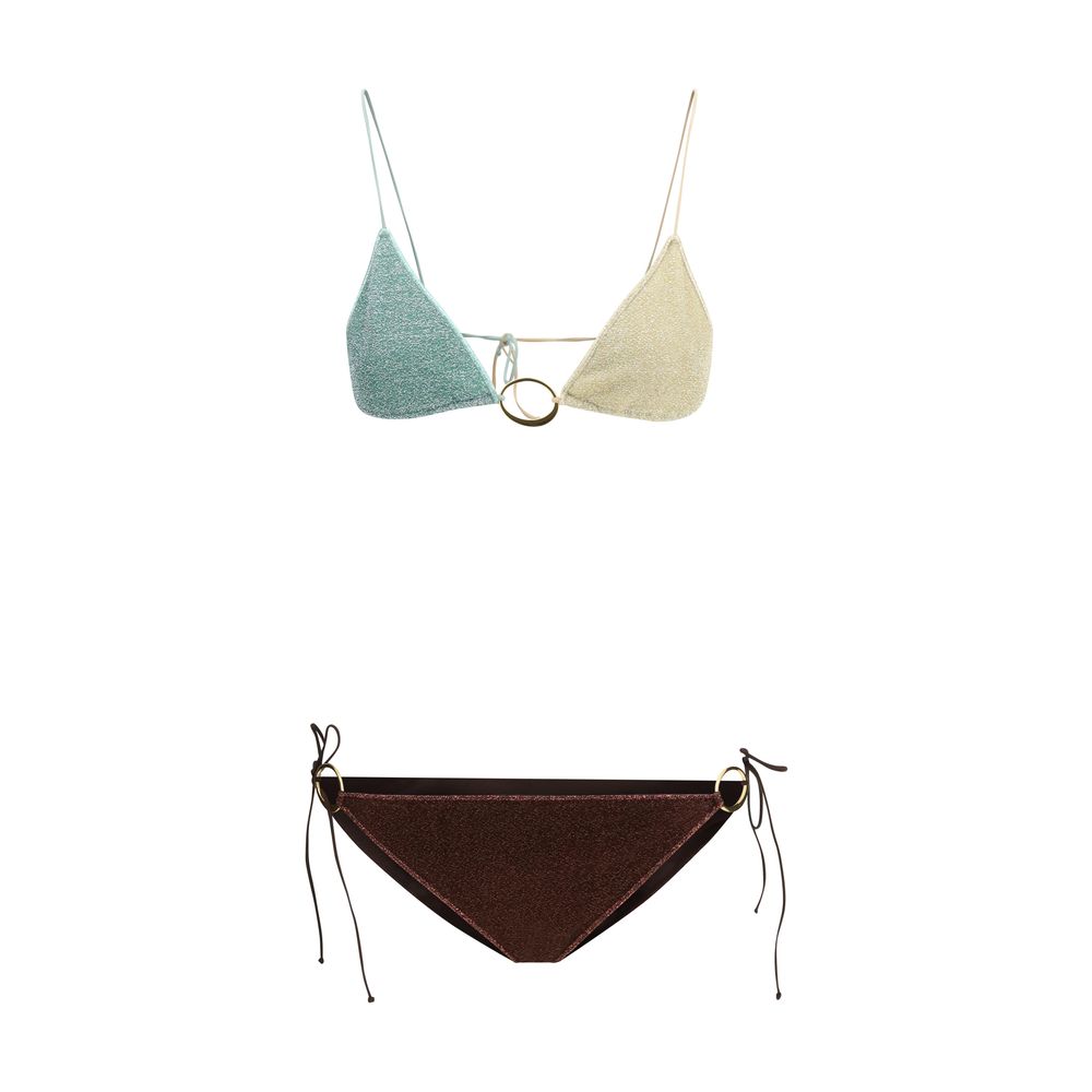 Oséree Multicolor Polyamide Bikini | Regal Royce