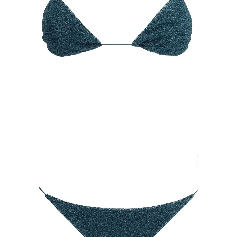 Oséree Blue Elastane Bikini | Regal Royce