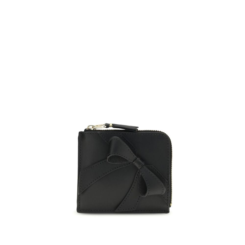 Comme Des Garçons Black Calf Leather Bos Taurus Wallet | Regal Royce