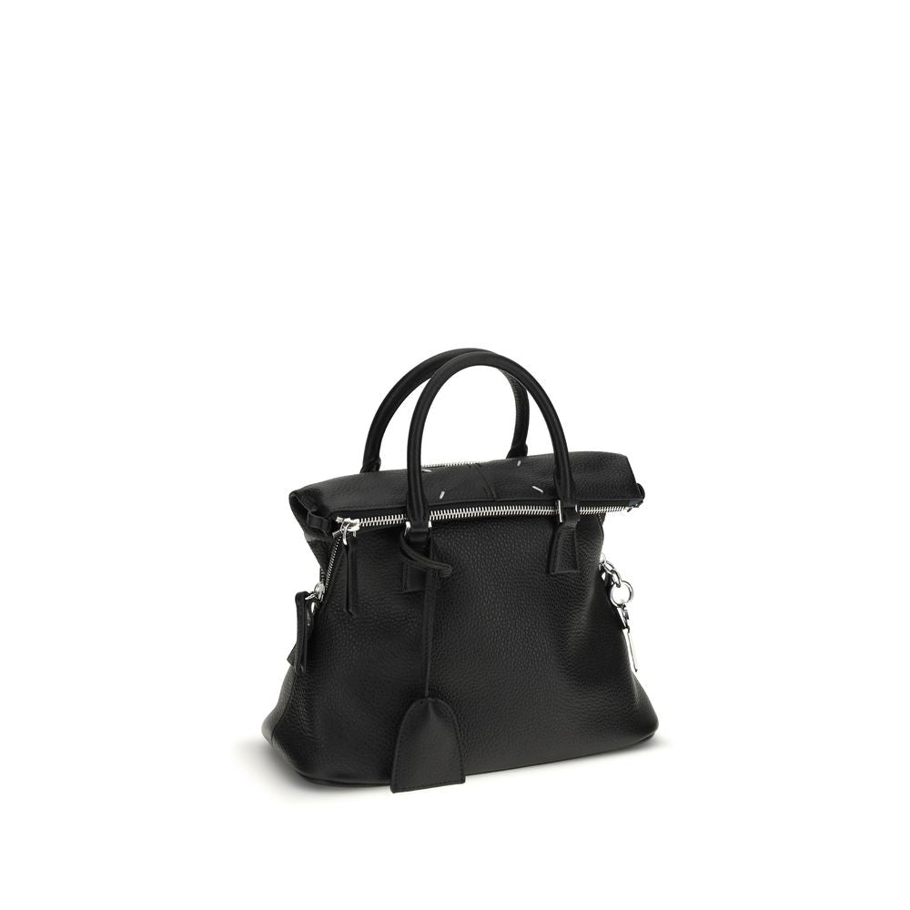 Margiela Black Calf Leather Bos Taurus Handbag | Regal Royce