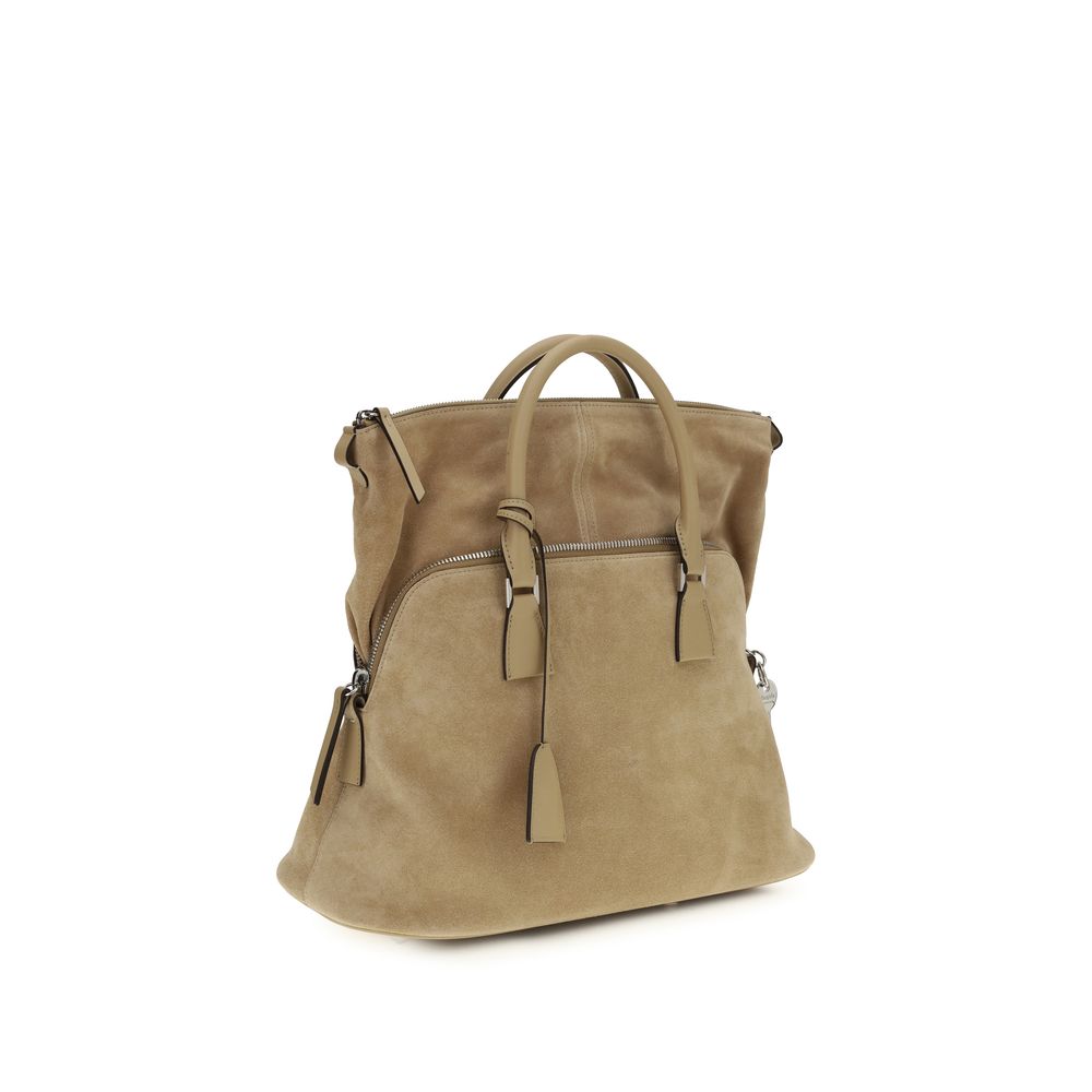 Margiela Beige Calf Leather Bos Taurus Shoulder Bag | Regal Royce