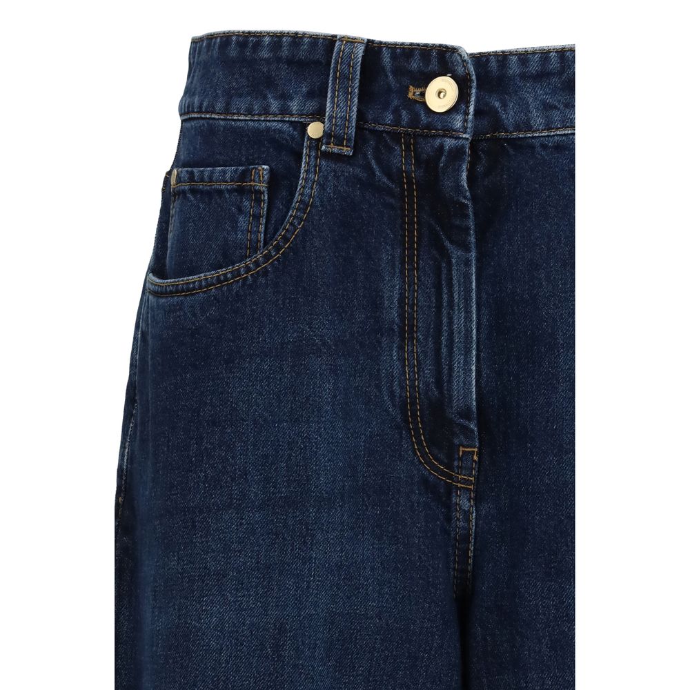 Brunello Cucinelli Blue Cotton Jeans Denim | Regal Royce