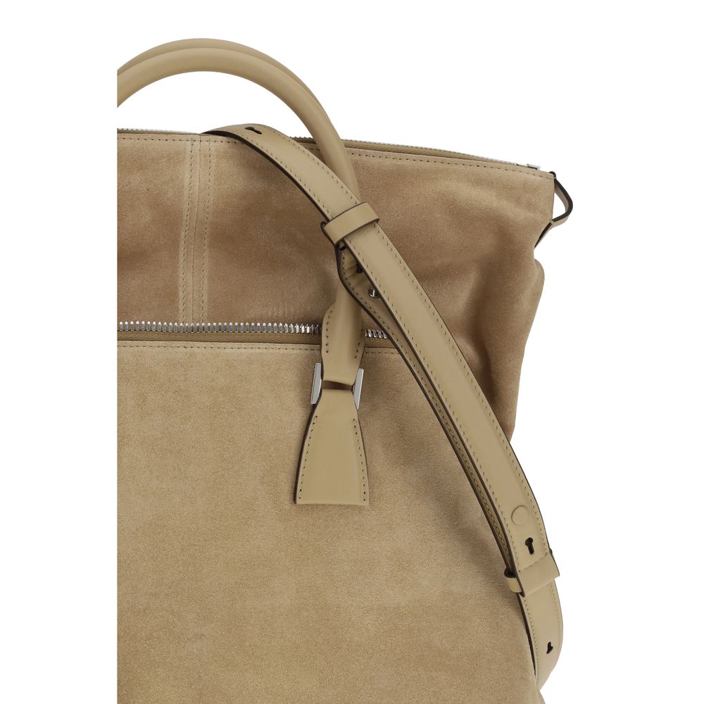 Margiela Beige Calf Leather Bos Taurus Shoulder Bag | Regal Royce