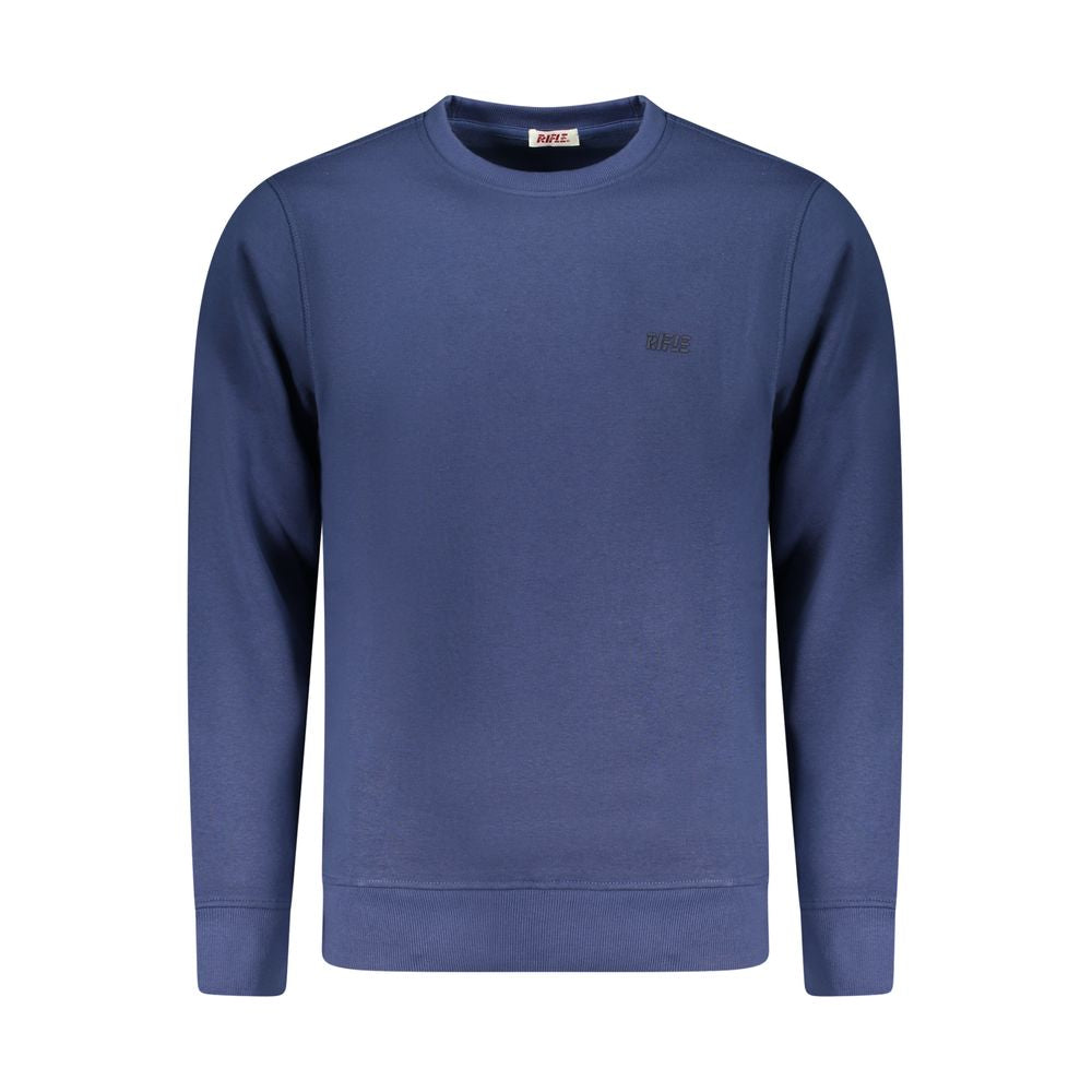 Rifle Blue Cotton Men's Sweatshirt | Regal Royce