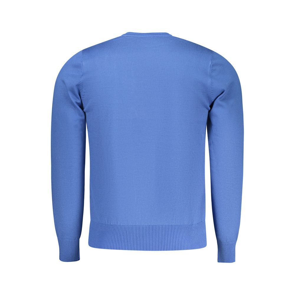 Rifle Blue Viscose Men Sweater | Regal Royce