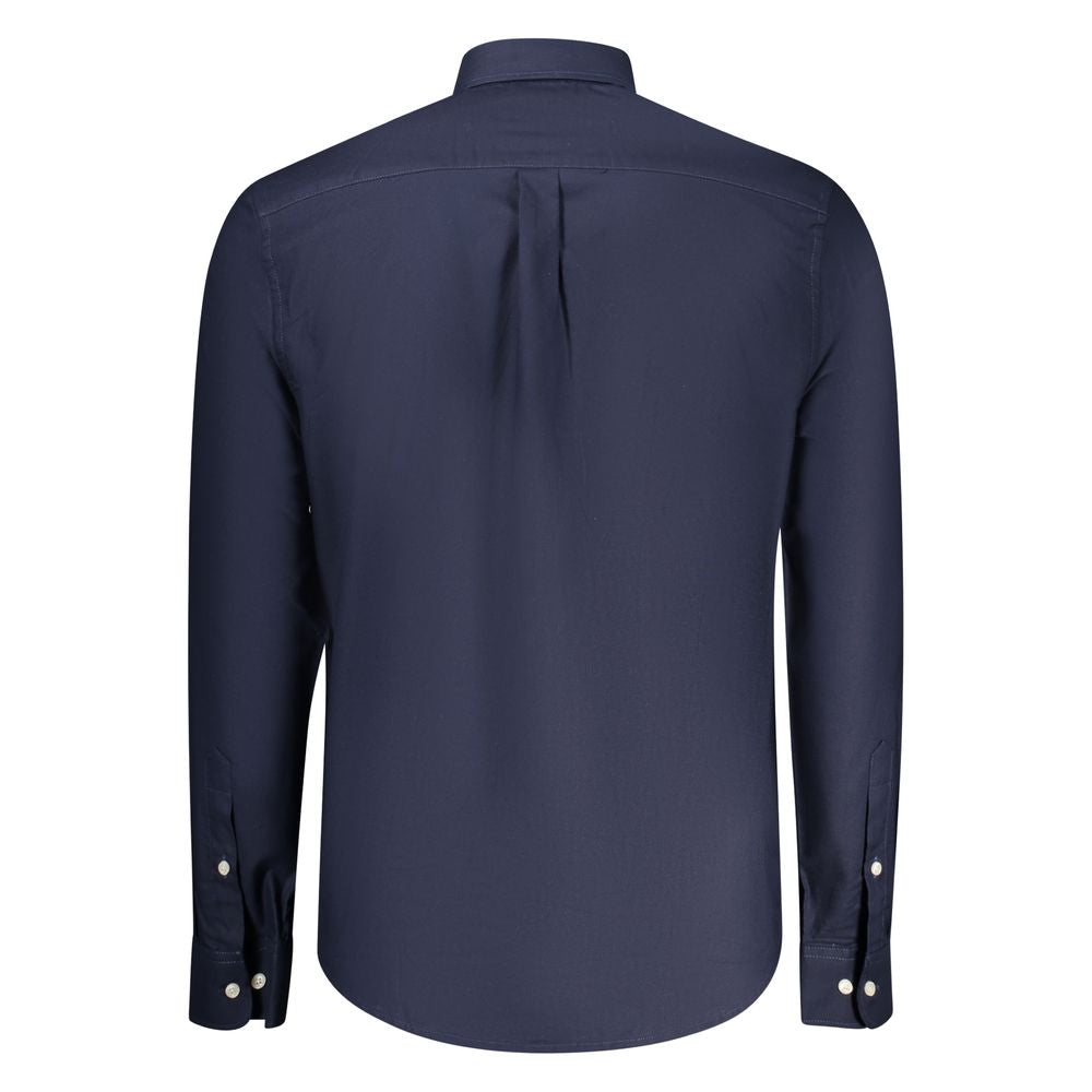 Norway 1963 Blu Cotton Male Shirt | Regal Royce