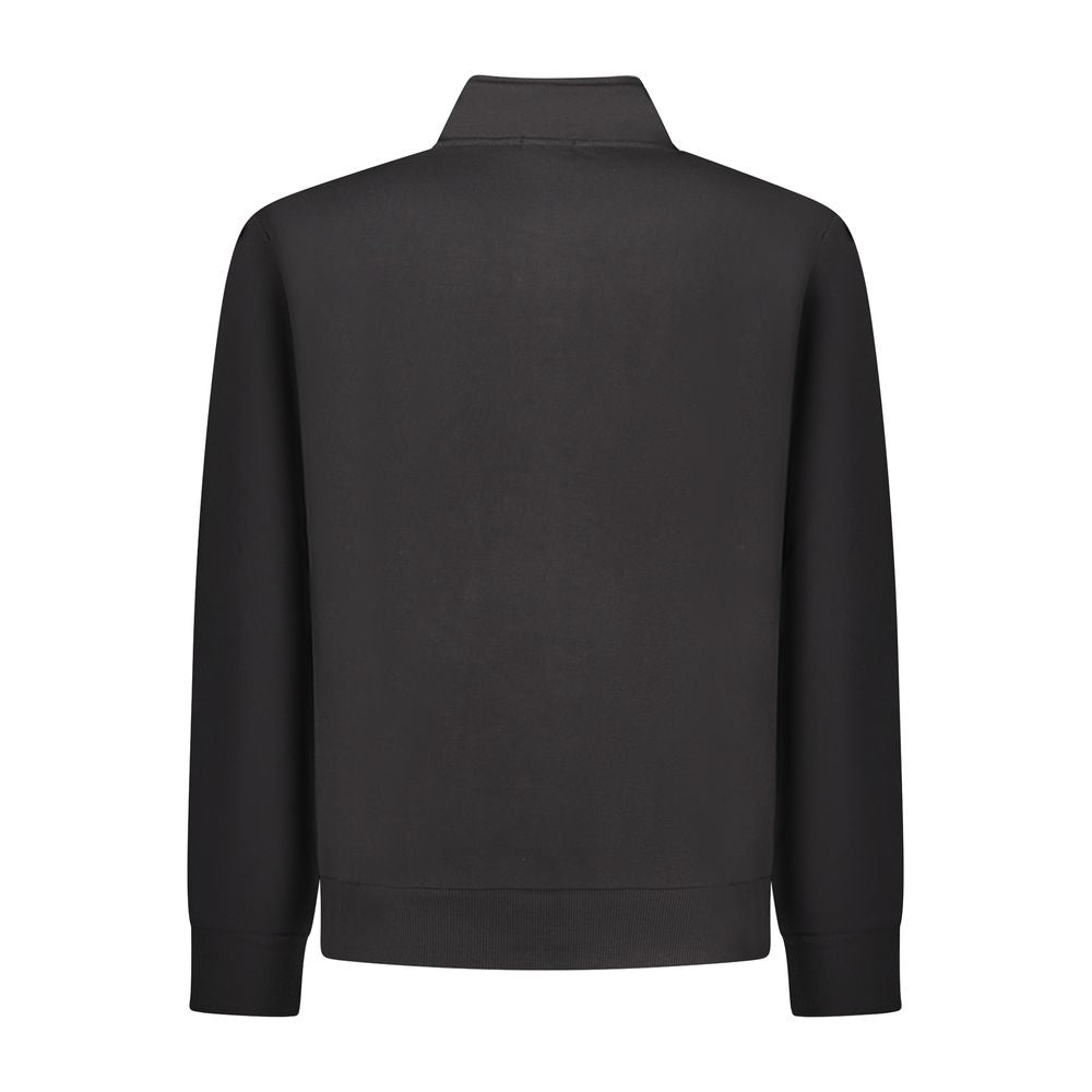 Coveri Moving Black Cotton Men's Sweatshirt | Regal Royce