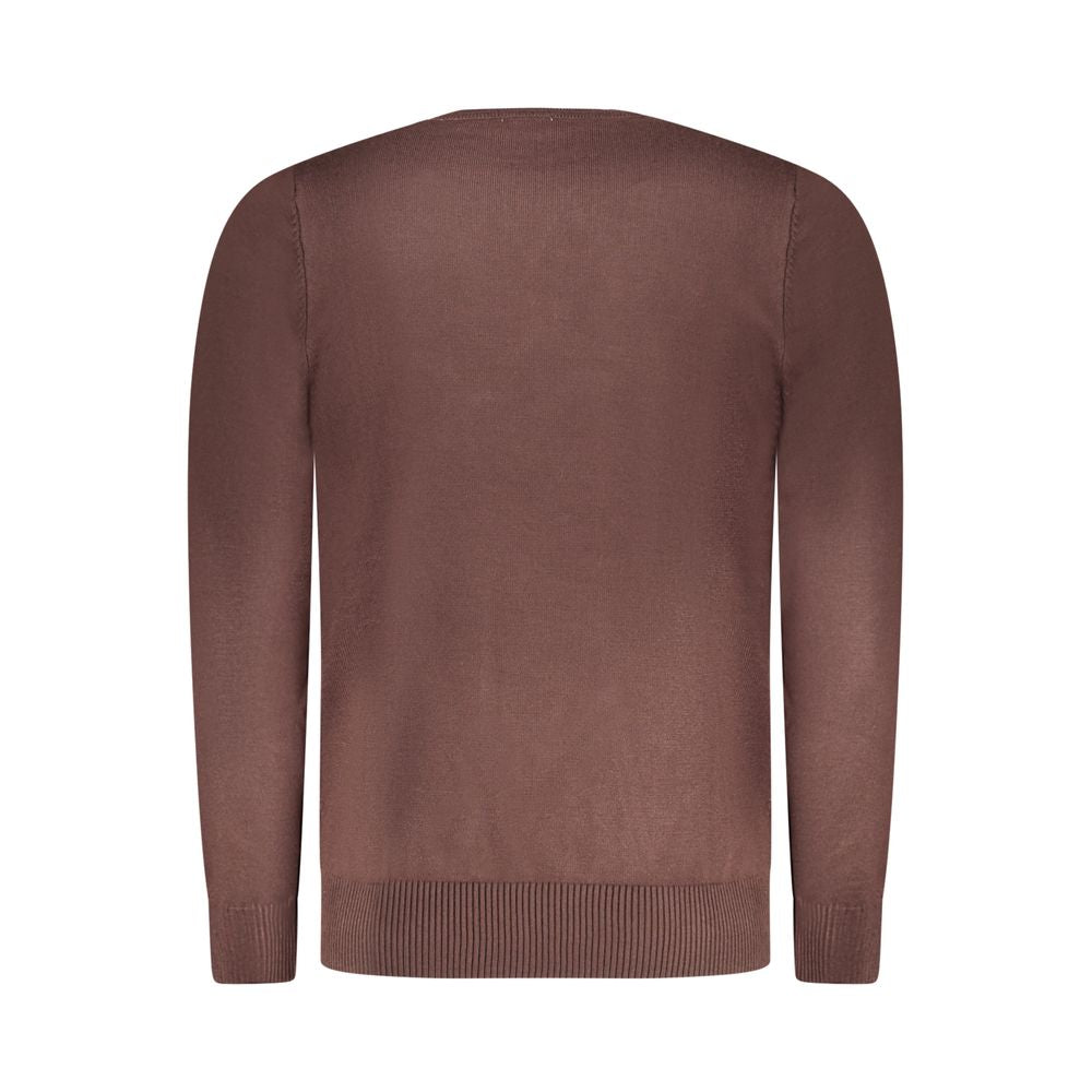 Rifle Marrone Viscosa Men Sweater | Regal Royce