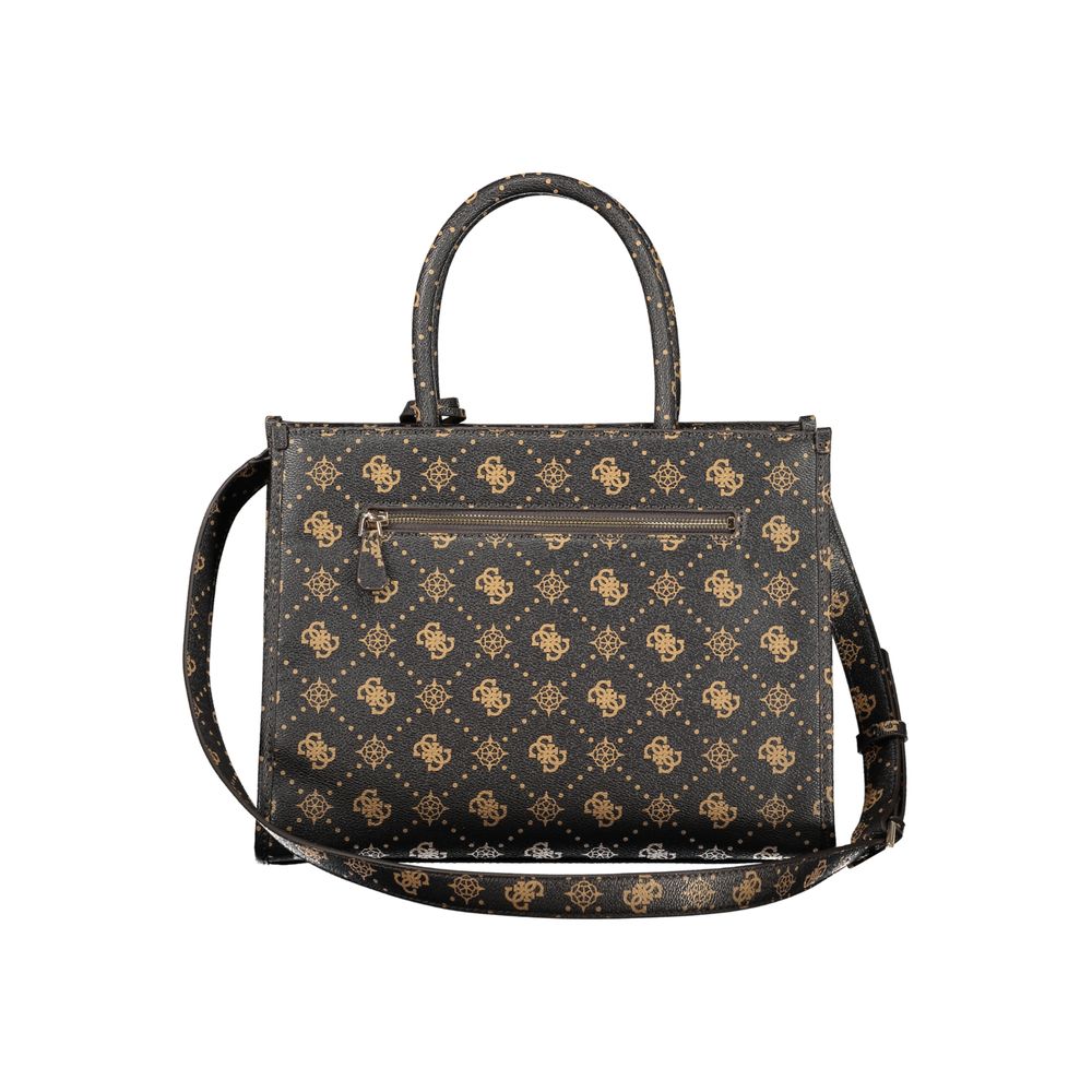 Guess Jeans Marrone Poliuretano Woman Handbag | Regal Royce