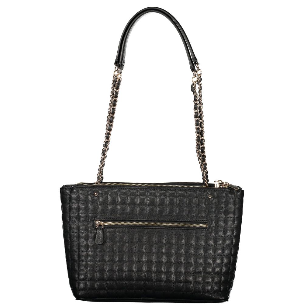 Guess Jeans Nero Poliuretano Women Handbag | Regal Royce