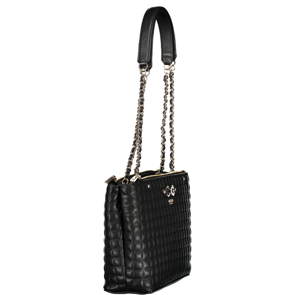 Guess Jeans Nero Poliuretano Women Handbag | Regal Royce