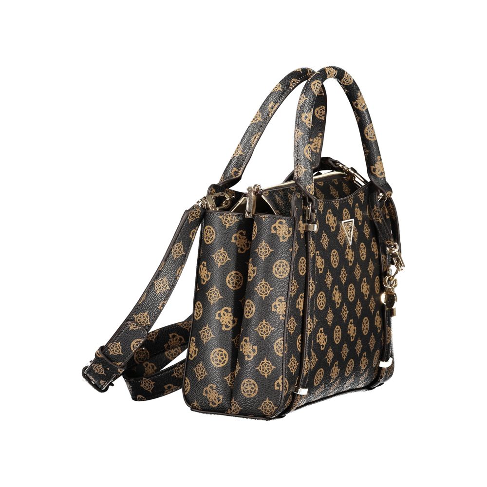 Guess Jeans Marrone Poliuretano Woman Handbag | Regal Royce