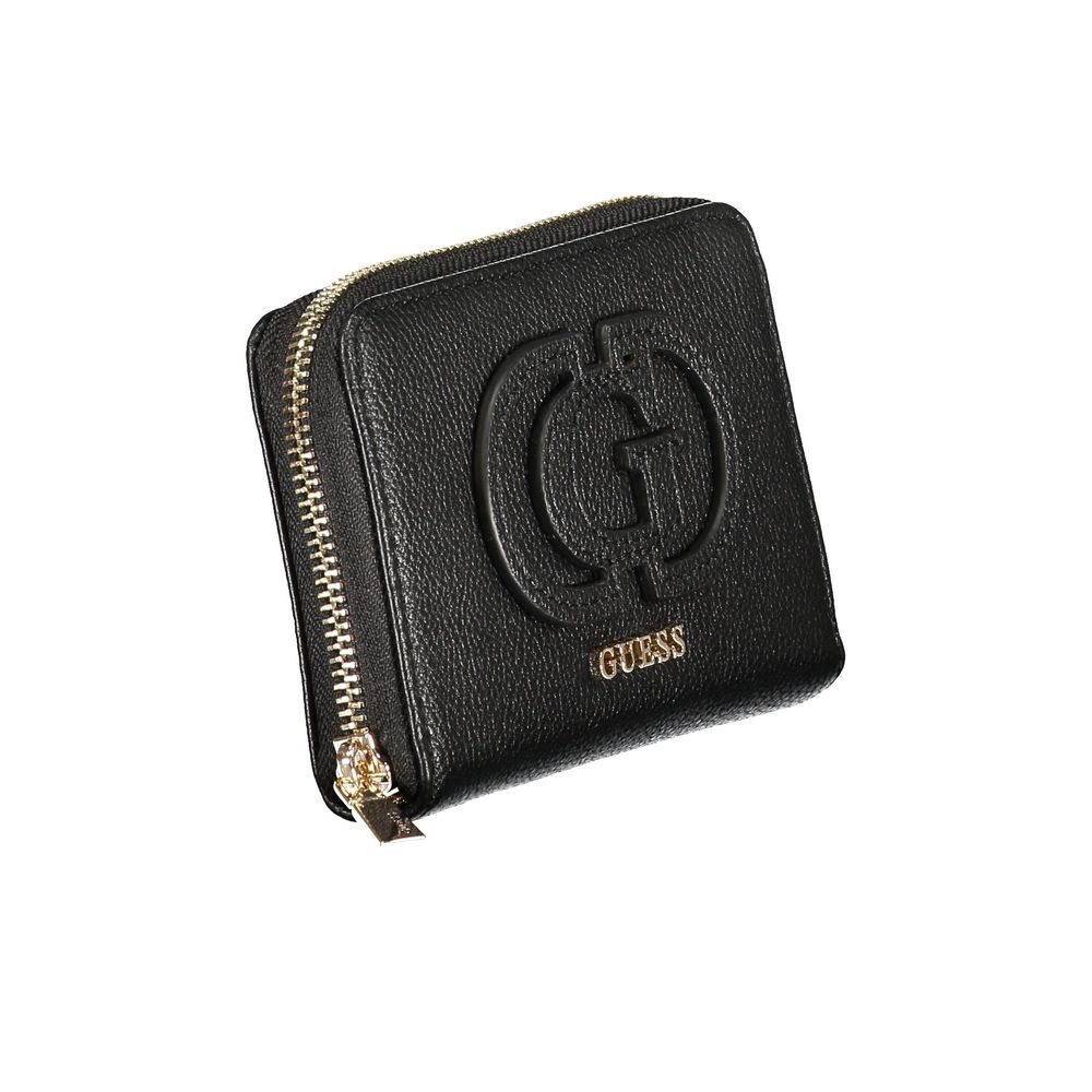 Guess Jeans Nero Poliuretano Women Wallet | Regal Royce
