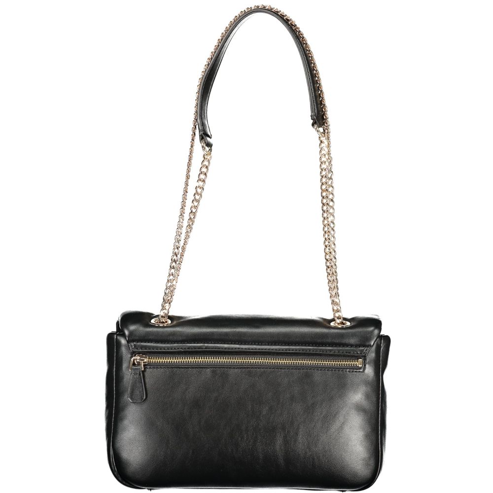 Guess Jeans Nero Poliuretano Women Handbag | Regal Royce