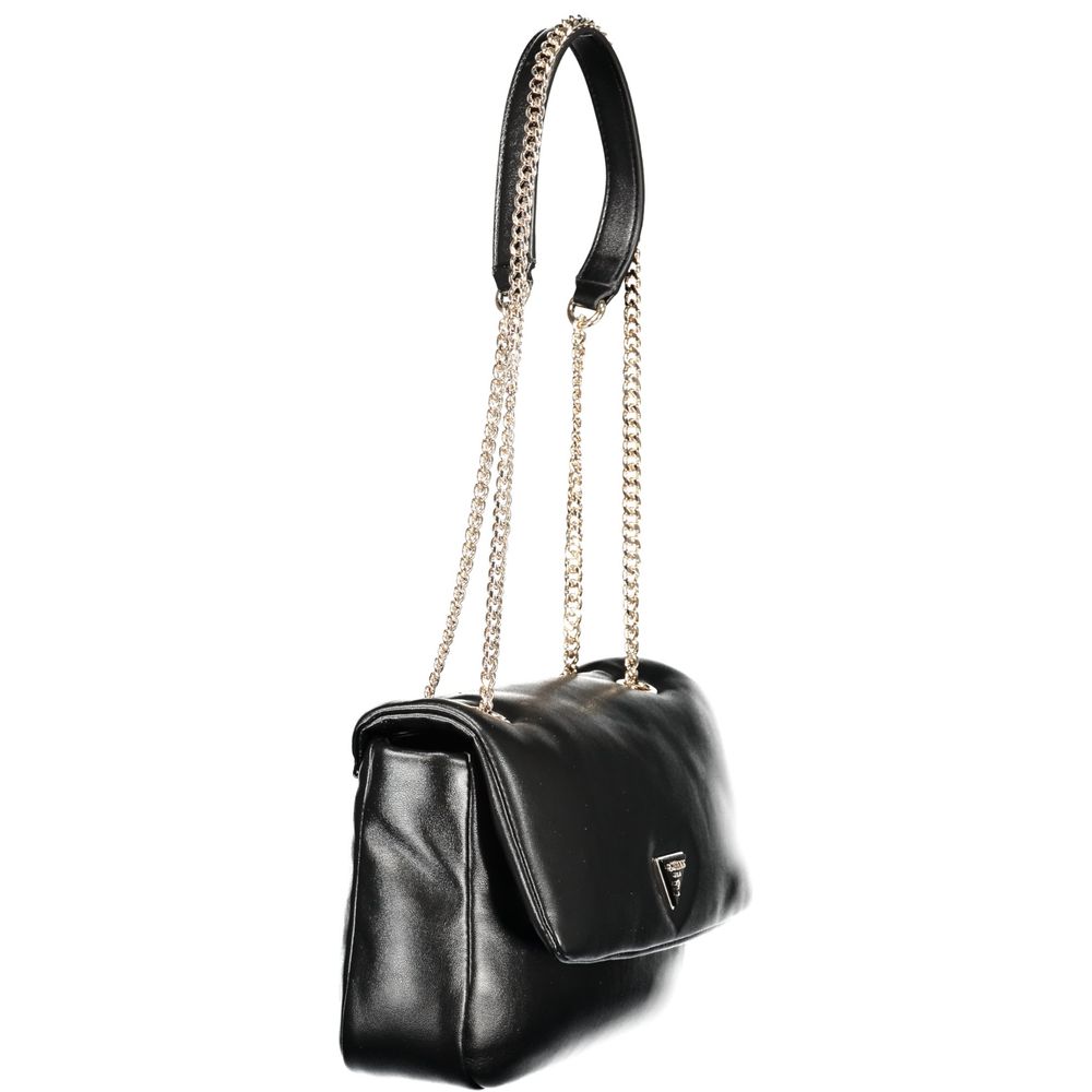 Guess Jeans Nero Poliuretano Women Handbag | Regal Royce
