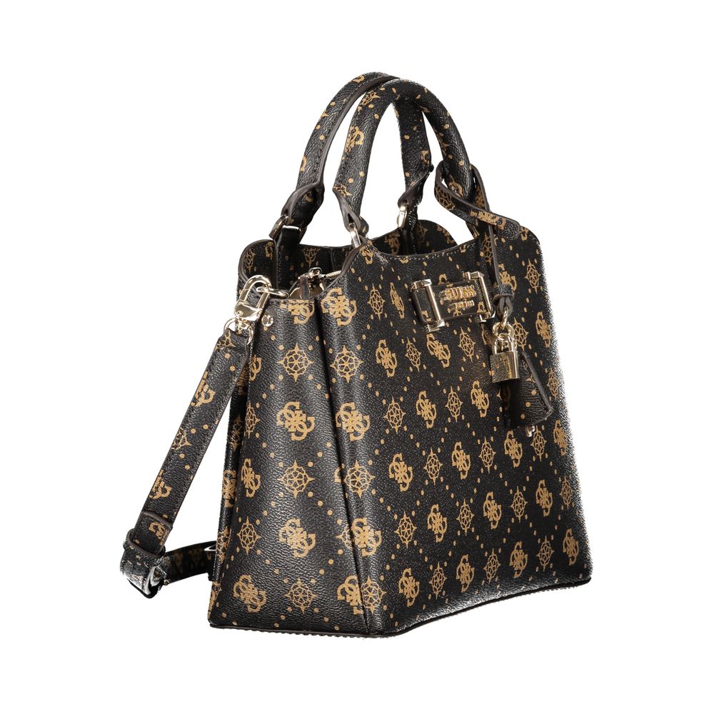 Guess Jeans Marrone Poliuretano Woman Handbag | Regal Royce