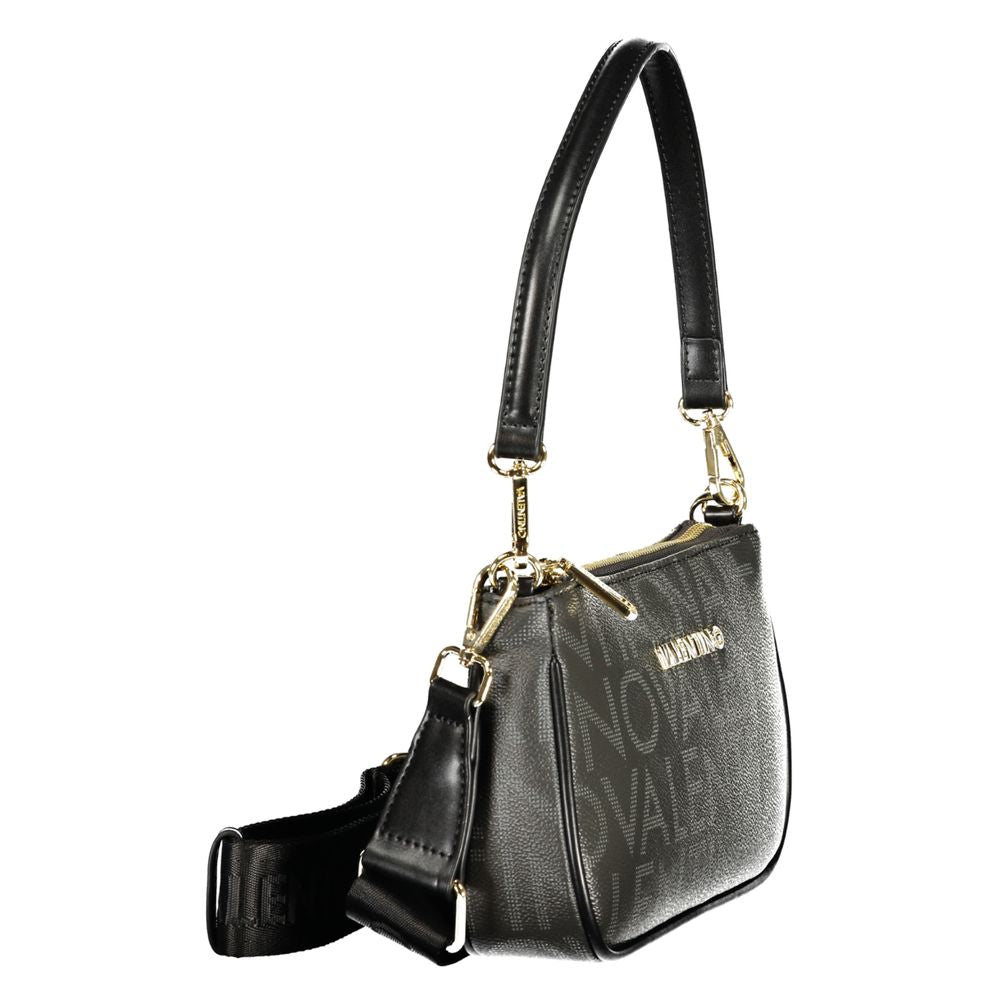 Mario Valentino Nero Polyurethane Women Handbag | Regal Royce