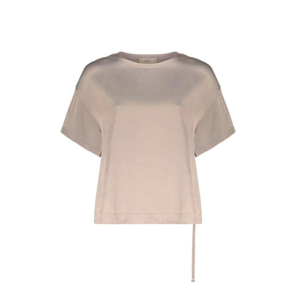 Herno Beige Acetate Blouse | Regal Royce