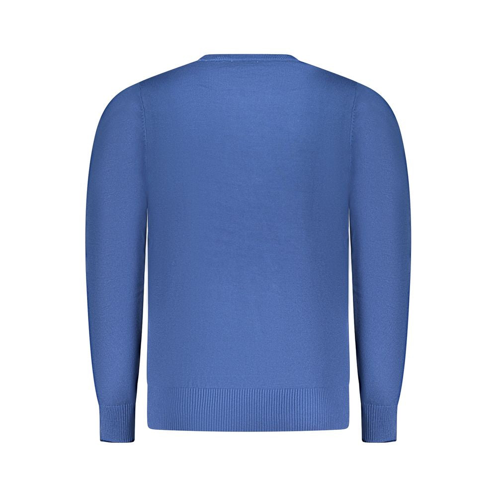 Coveri Moving Blue Viscose Men's Sweater | Regal Royce