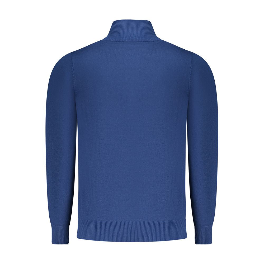 Coveri Moving Blue Viscose Men Sweater | Regal Royce