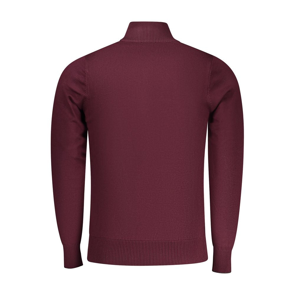 Coveri Moving Red Viscose Men Sweater | Regal Royce