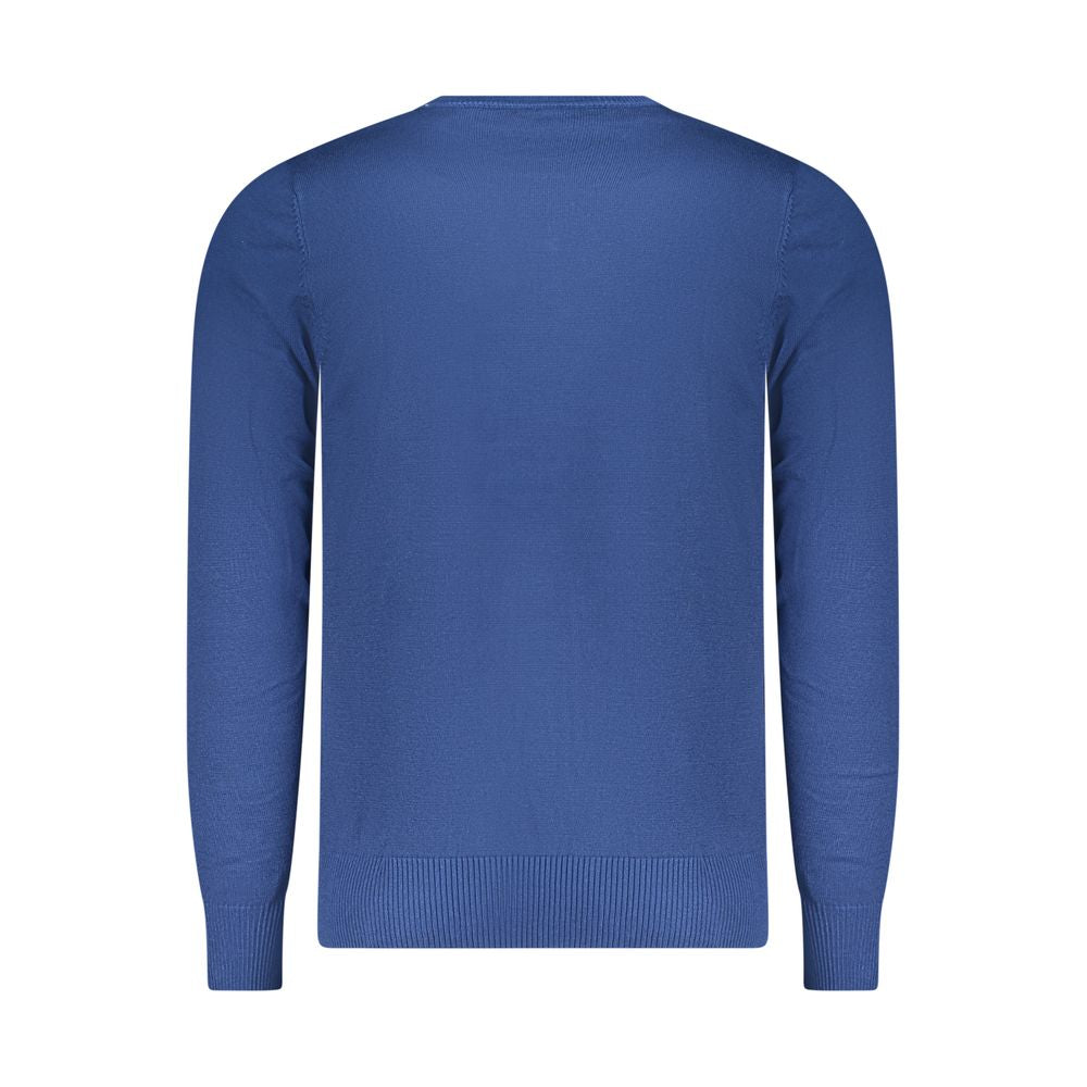 Coveri Moving Blue Viscose Men's Sweater | Regal Royce