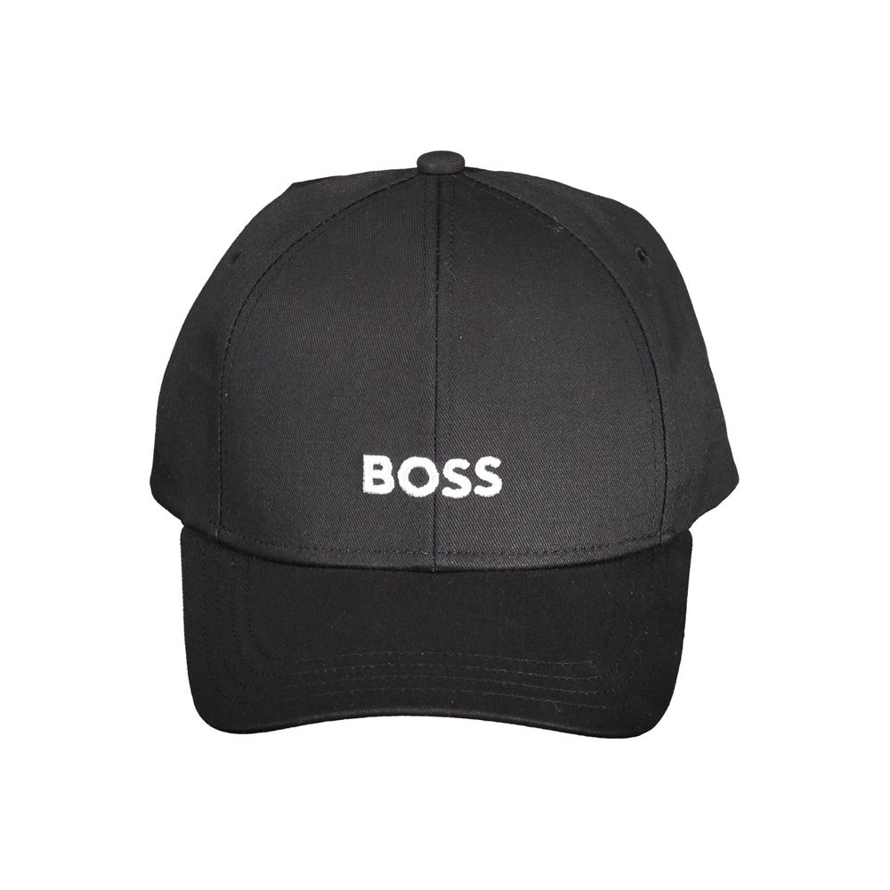 Hugo Boss Black Cotton Men's Visor Hat | Regal Royce