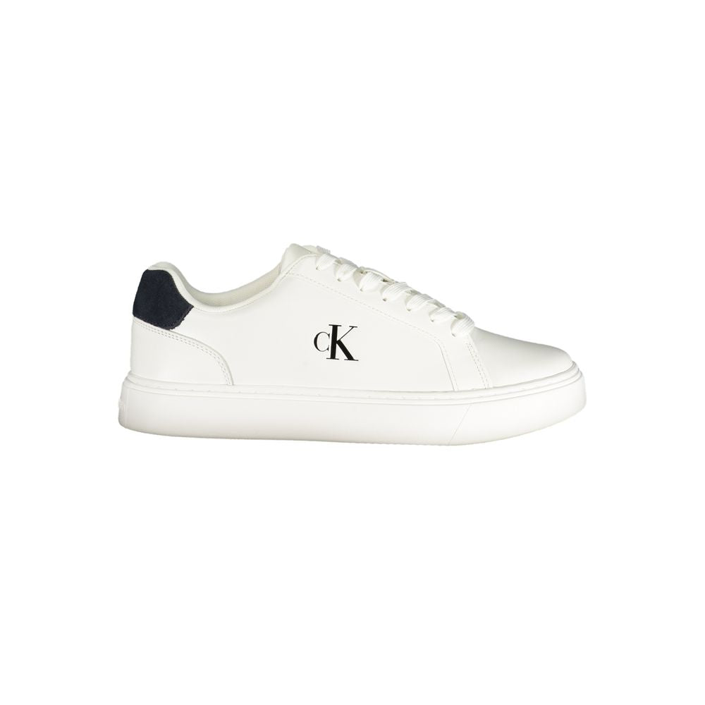 Calvin Klein Bianco Poliuretano Uomo Sneaker | Regal Royce