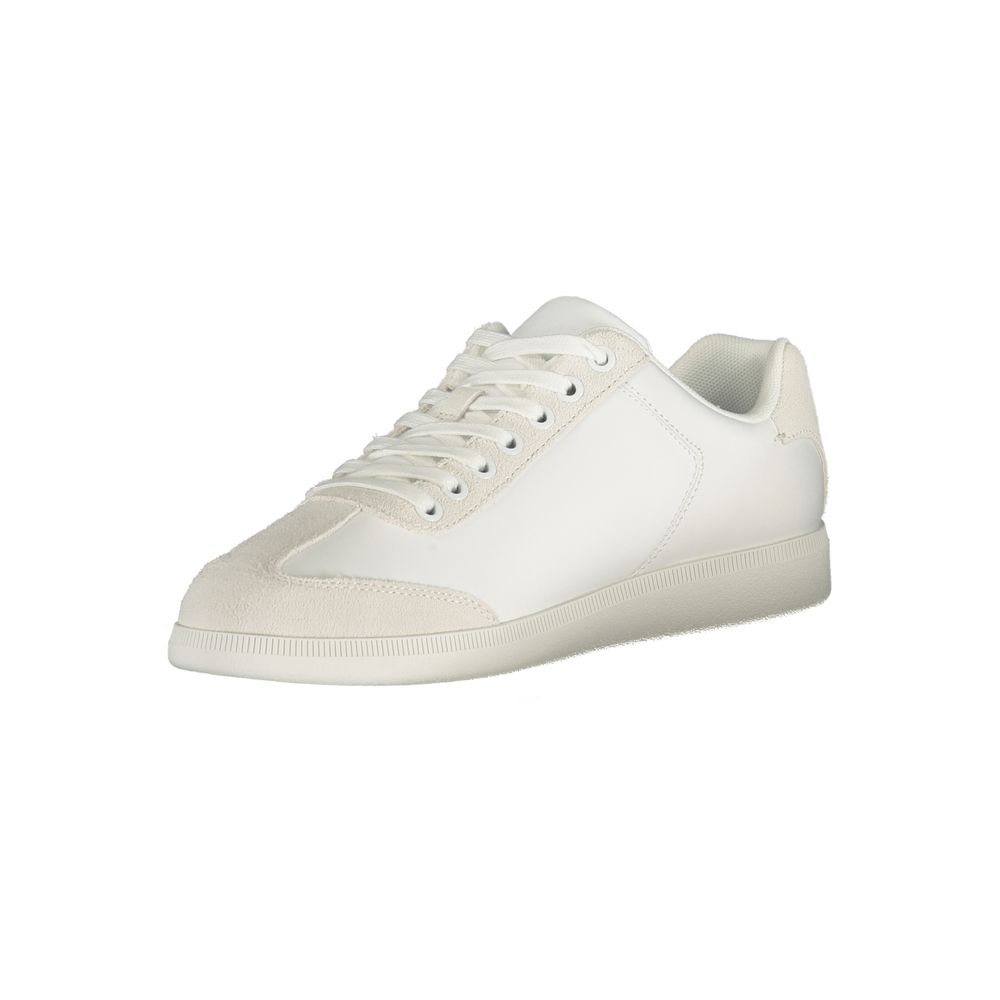 Calvin Klein White Polyester Men's Sneaker | Regal Royce