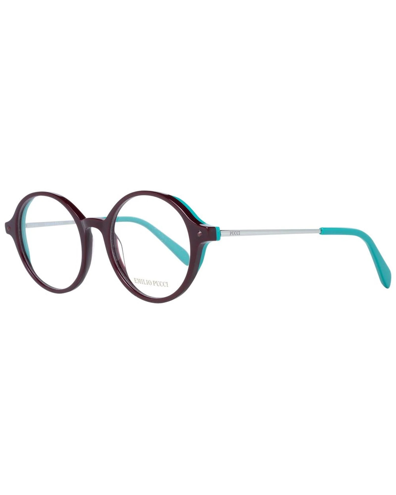 Emilio Pucci Burgundy Plastic Glasses (Frames) | Regal Royce