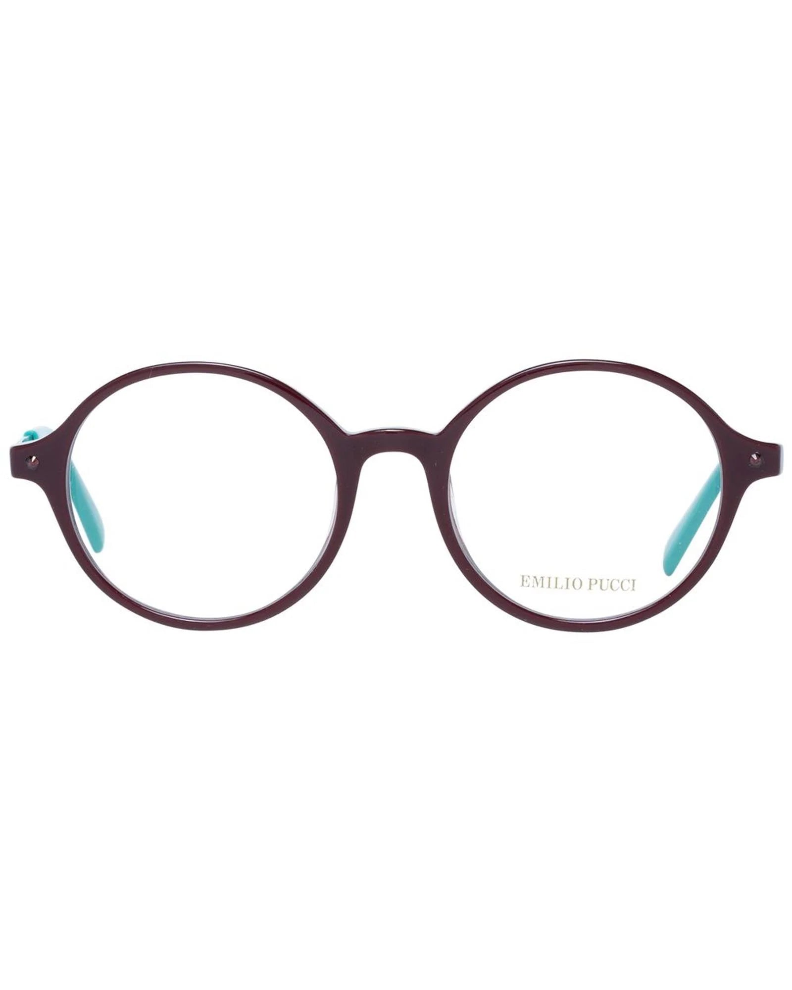 Emilio Pucci Burgundy Plastic Glasses (Frames) | Regal Royce