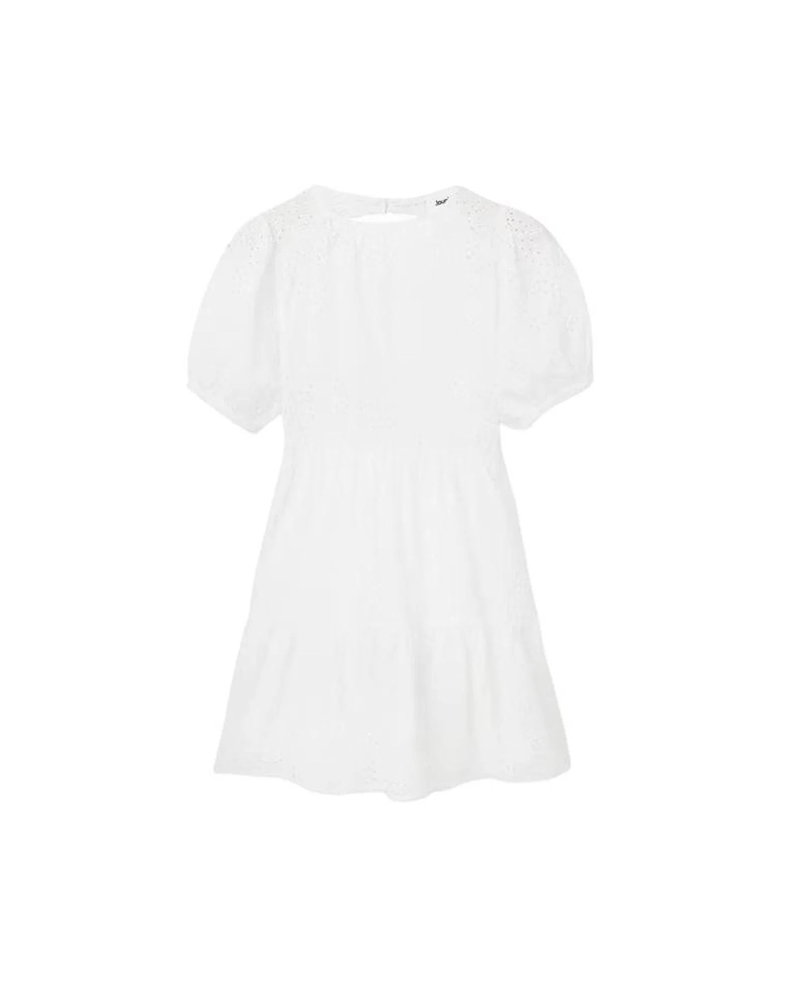 Desigual White Cotton Casual Dress | Regal Royce