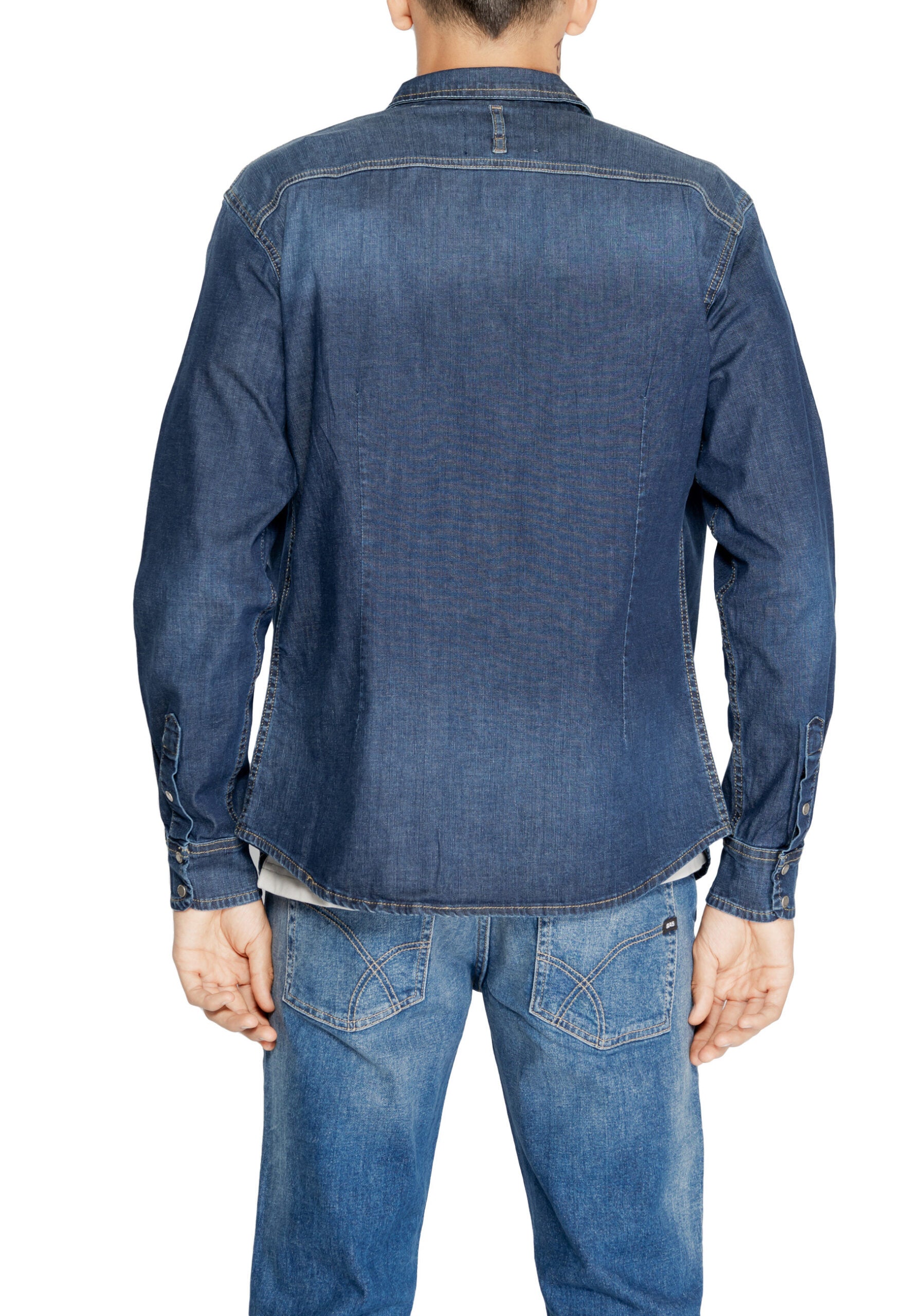 Gas Blue Denim Shirt | Regal Royce