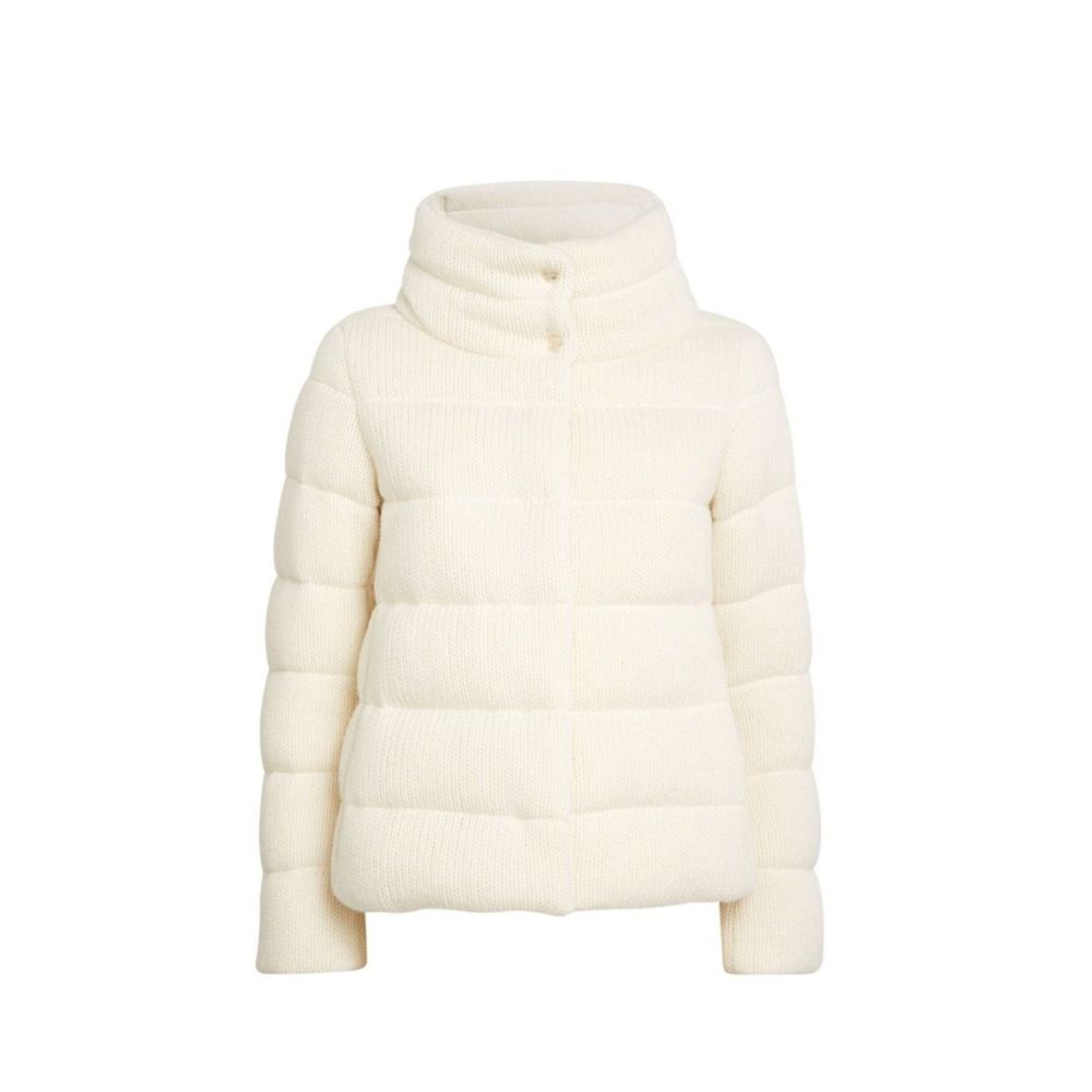 Herno White Fibers Coat | Regal Royce