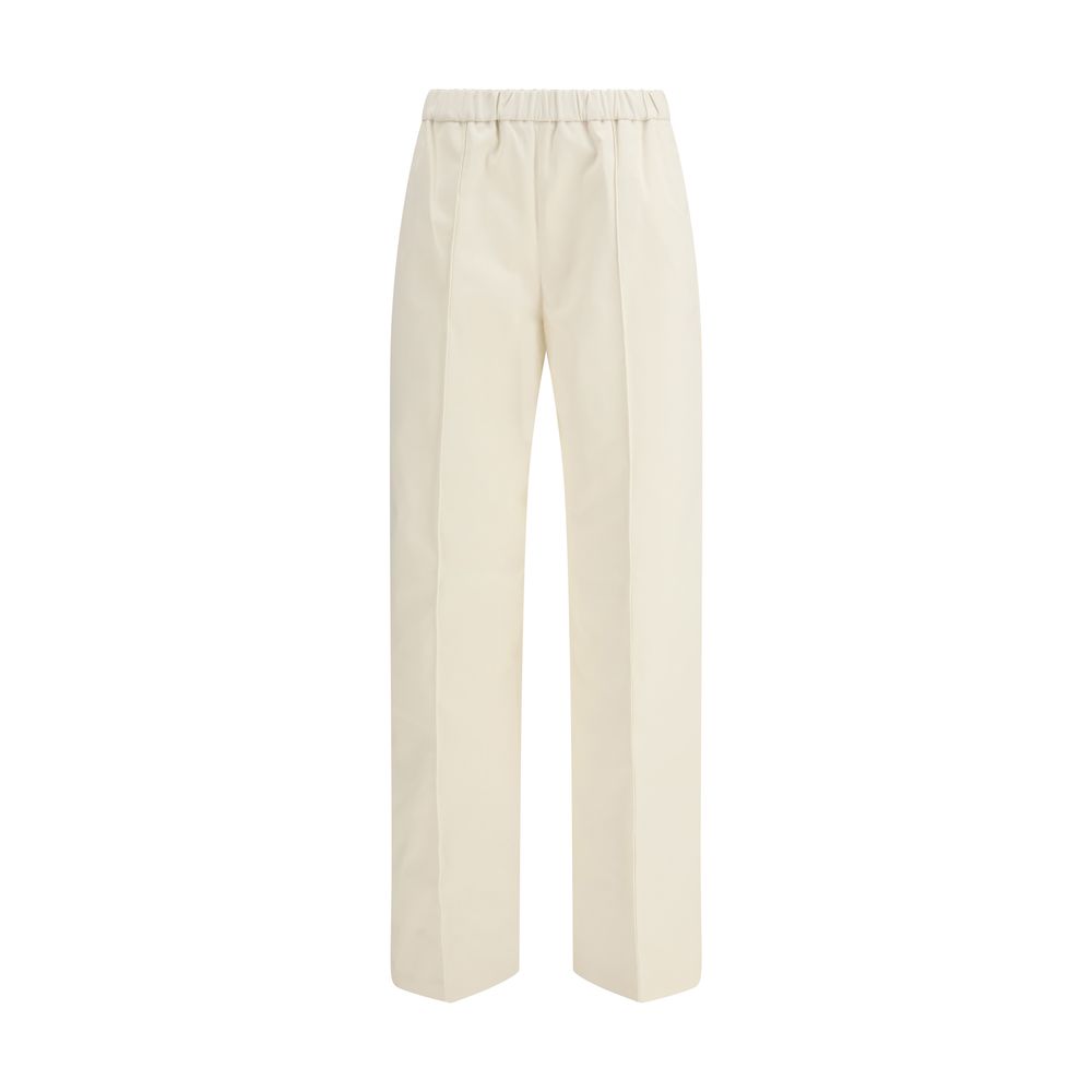 Fabiana Filippi Beige Cotton Casual Pants | Regal Royce