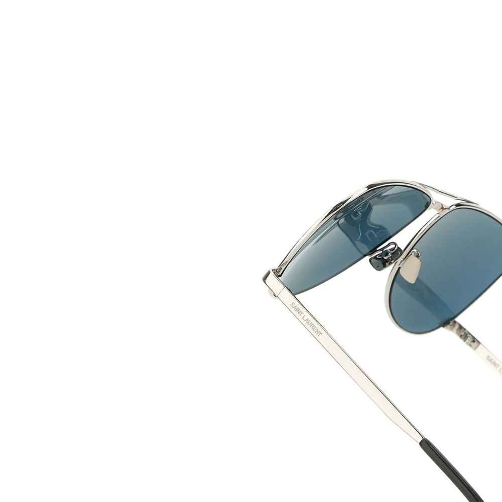 Saint Laurent Silver Metal Sunglasses | Regal Royce