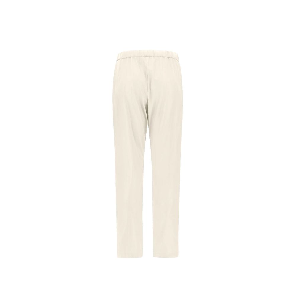 Herno White Leather Pants | Regal Royce