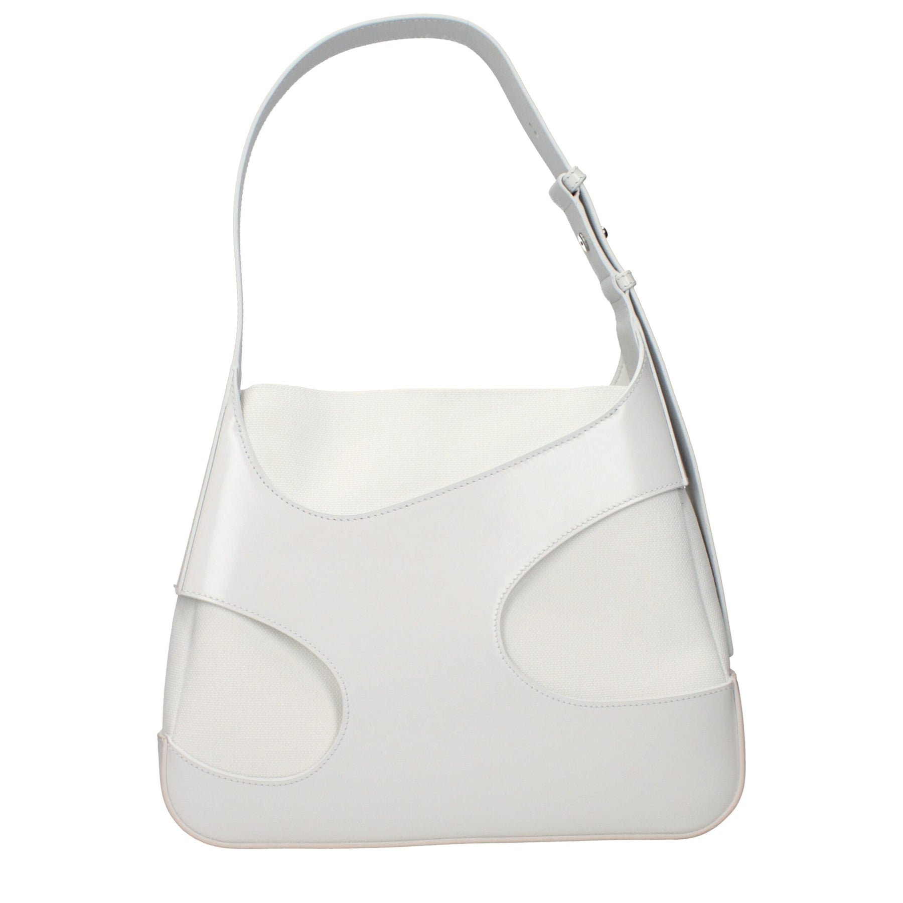 Salvatore Ferragamo White Leather Shoulder Bag | Regal Royce
