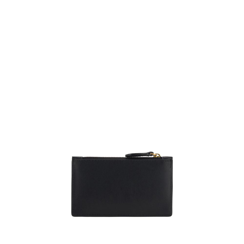 PINKO Black Calf Leather Bos Taurus Wallet | Regal Royce