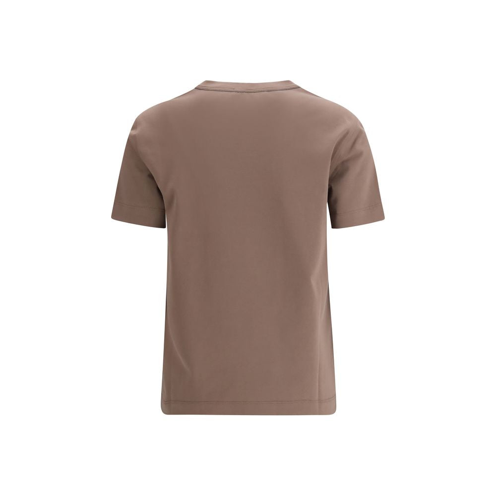 Brunello Cucinelli Brown Cotton T-Shirt | Regal Royce