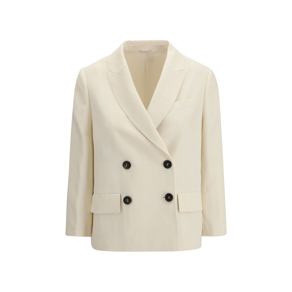 Brunello Cucinelli Cream Viscose Clothing | Regal Royce