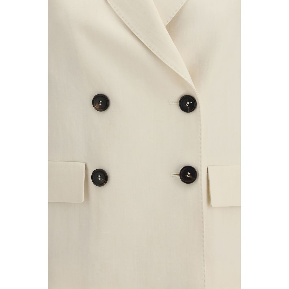 Brunello Cucinelli Cream Viscose Clothing | Regal Royce