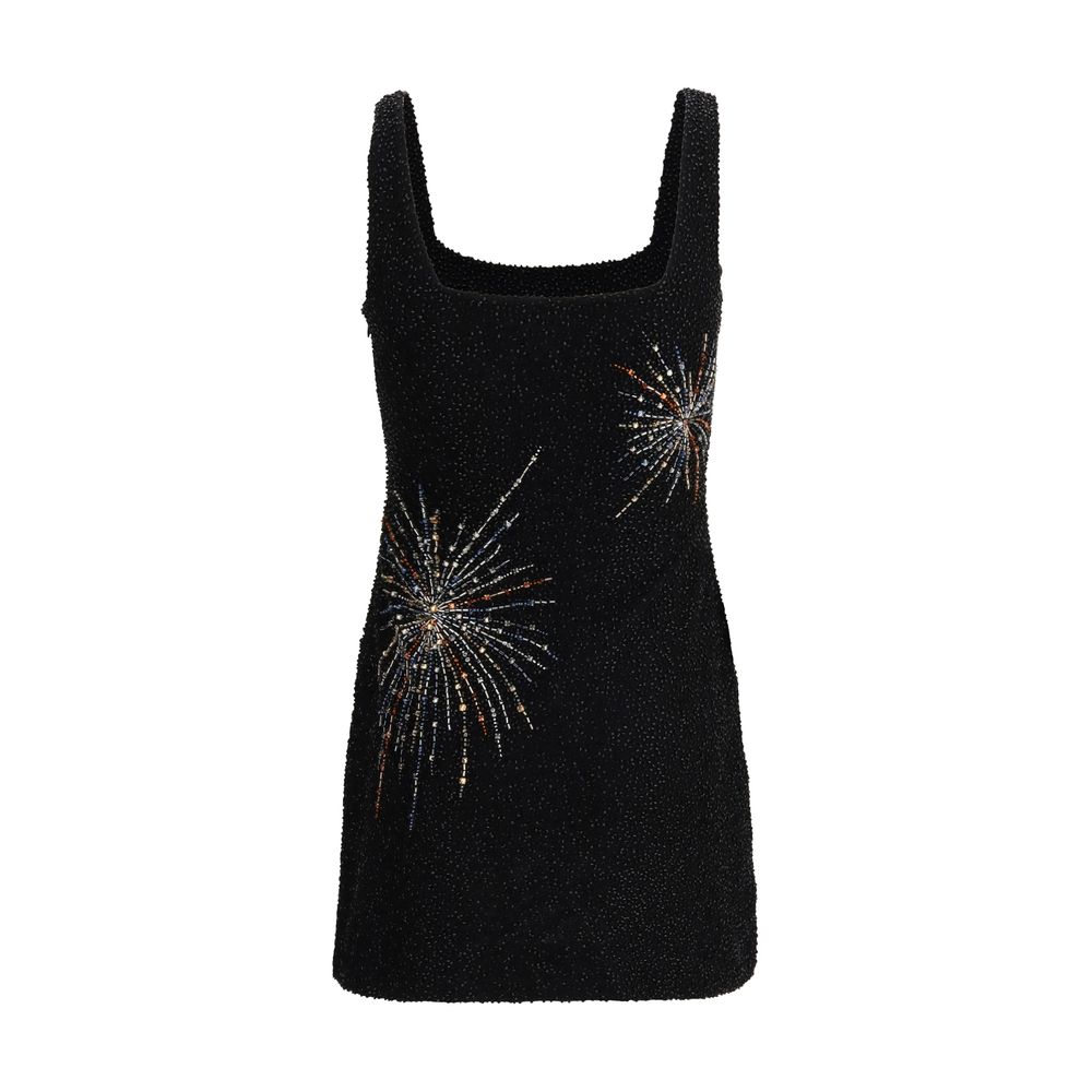 Staud Black Nylon Casual Dress | Regal Royce