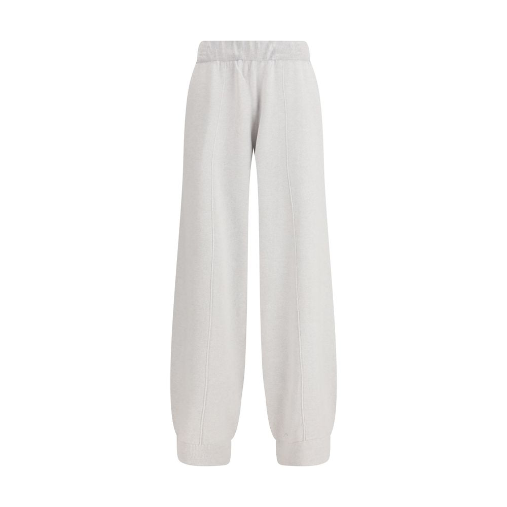 Fabiana Filippi Gray Fleece Wool Casual Pants | Regal Royce