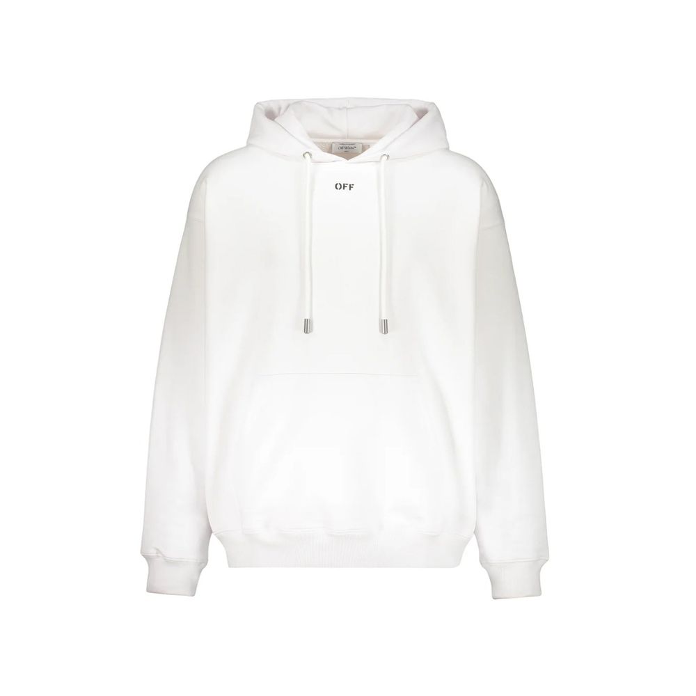 Off-White White Cotton Sweatshirt | Regal Royce