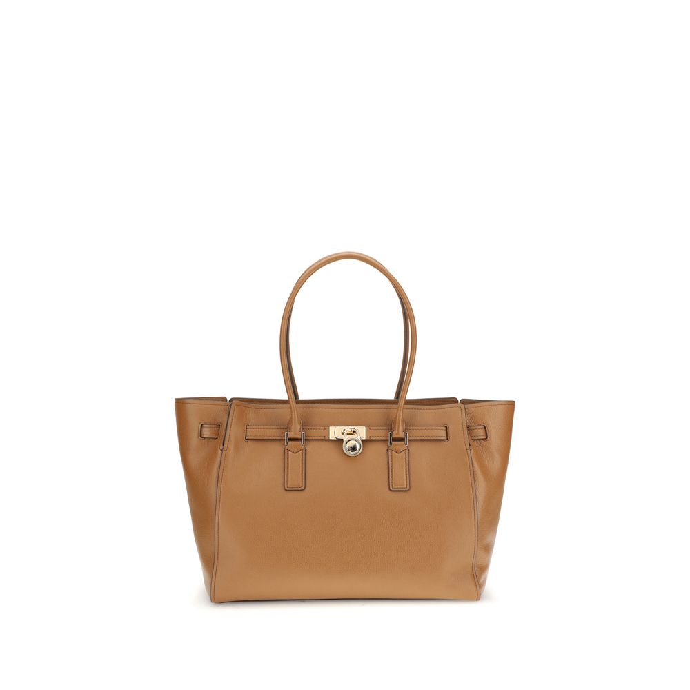Michael Kors Beige Calf Leather Bos Taurus Shoulder Bag | Regal Royce
