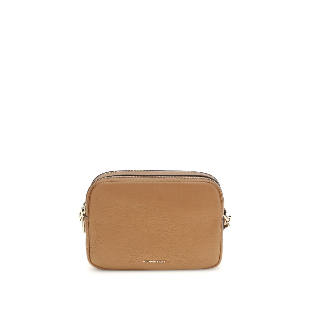 Michael Kors Brown Calf Leather Bos Taurus Shoulder Bag | Regal Royce