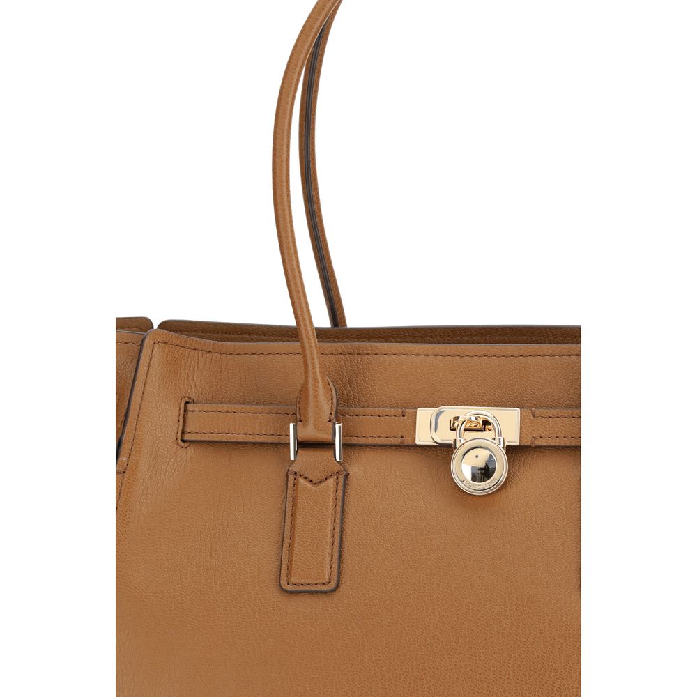 Michael Kors Beige Calf Leather Bos Taurus Shoulder Bag | Regal Royce