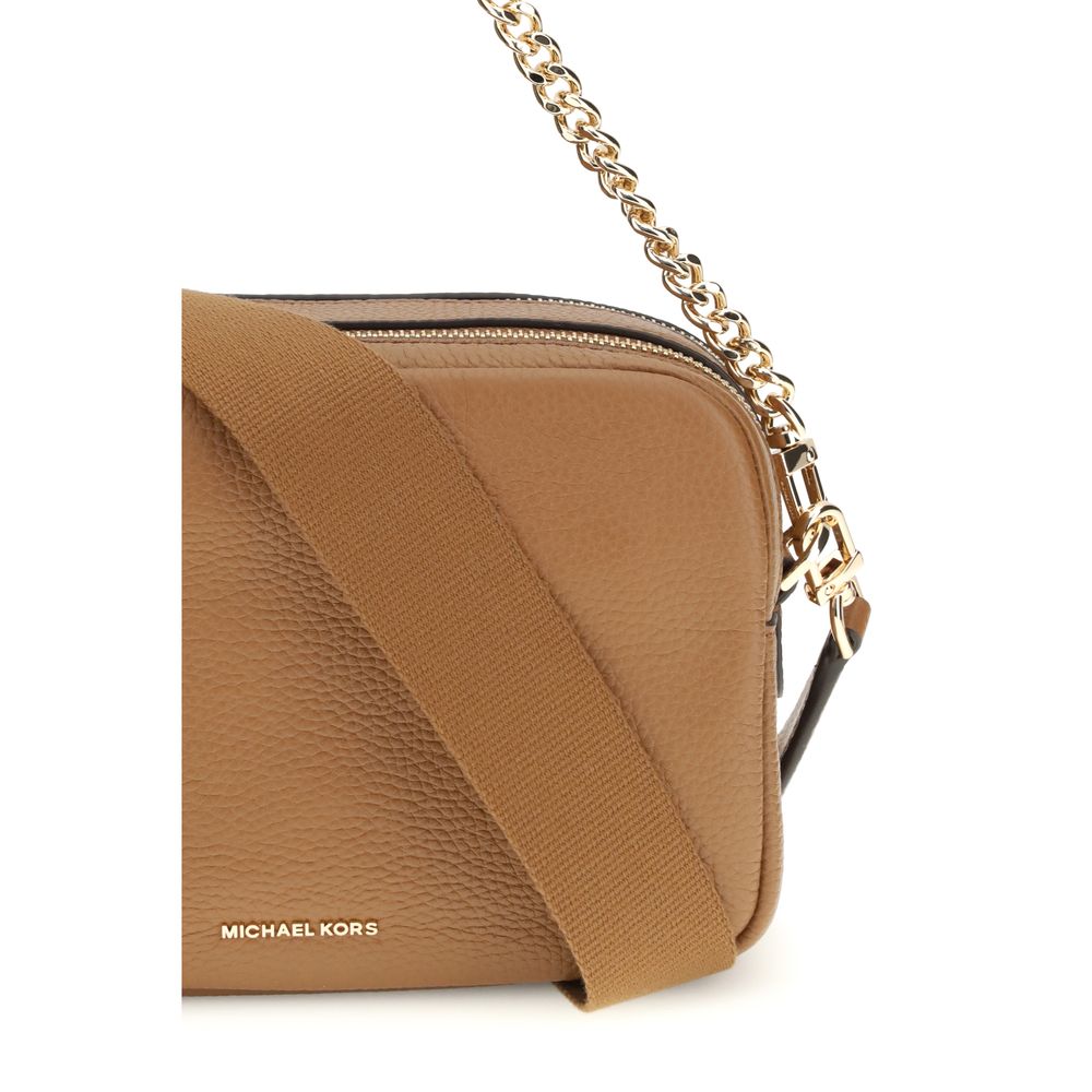 Michael Kors Brown Calf Leather Bos Taurus Shoulder Bag | Regal Royce